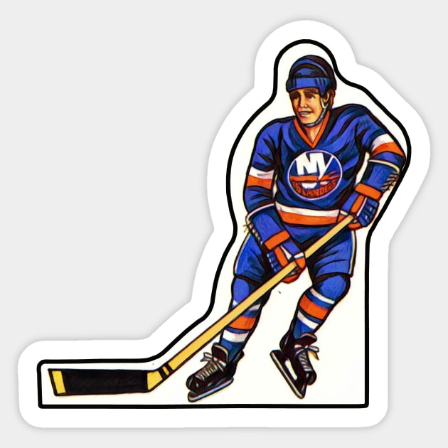 Coleco Table Hockey Players - New York Islanders Sticker by mafmove